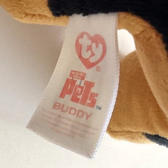 TY BEANIE BABY 'BUDDY' THE DACHSHUND DOG - THE SECRET LIFE OF PETS PLUSH - Picture 10 of 10